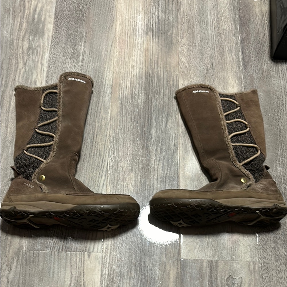 Salomon Women's Brown Winter Boots